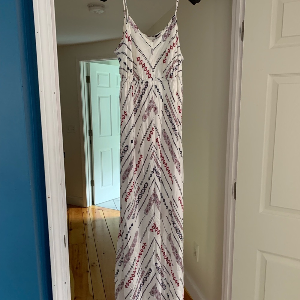 Summer maternity maxi dress